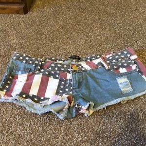 I am selling shorts.